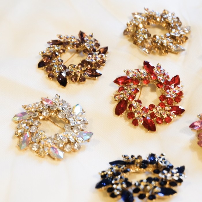 Bros Swarovski / Brooch