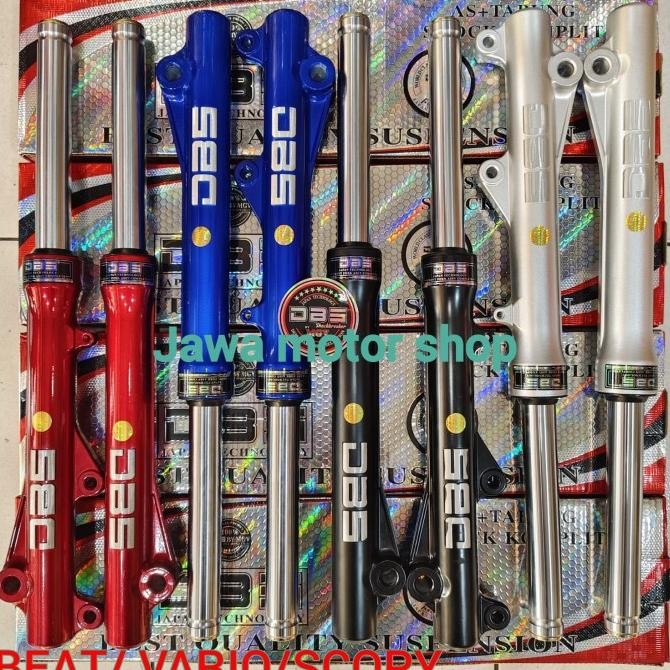 TERBARU - shock depan komplit vario beat scopy  DBS BY MGV 8906 original