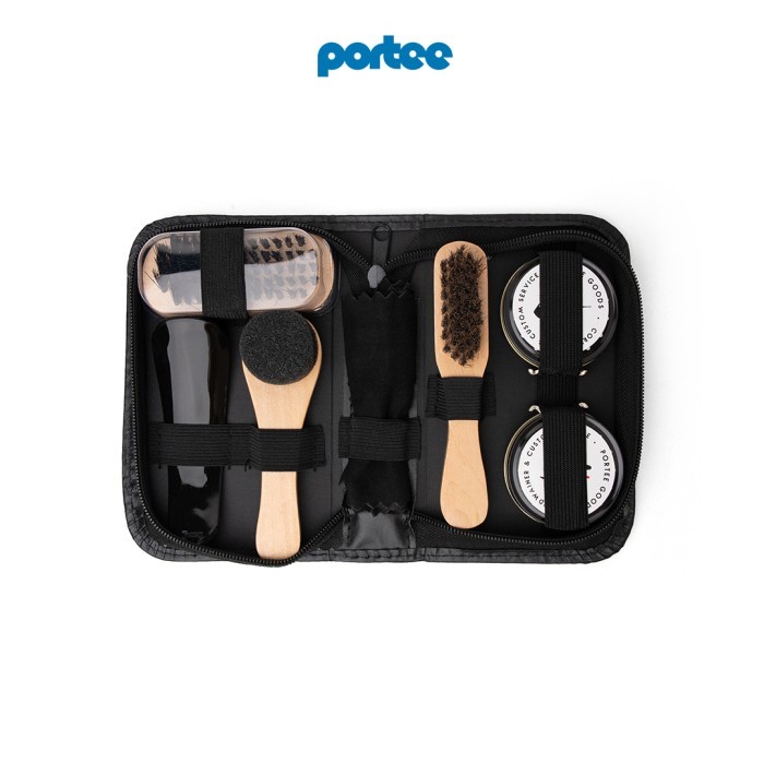 Portee Goods Leather Shoe care Perawatan Sepatu Kulit Semir Sepatu