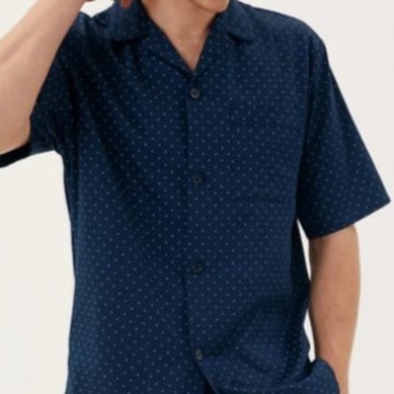 Baju tidur pria dewasa Set/Piyama set pria Marks&Spencer Original