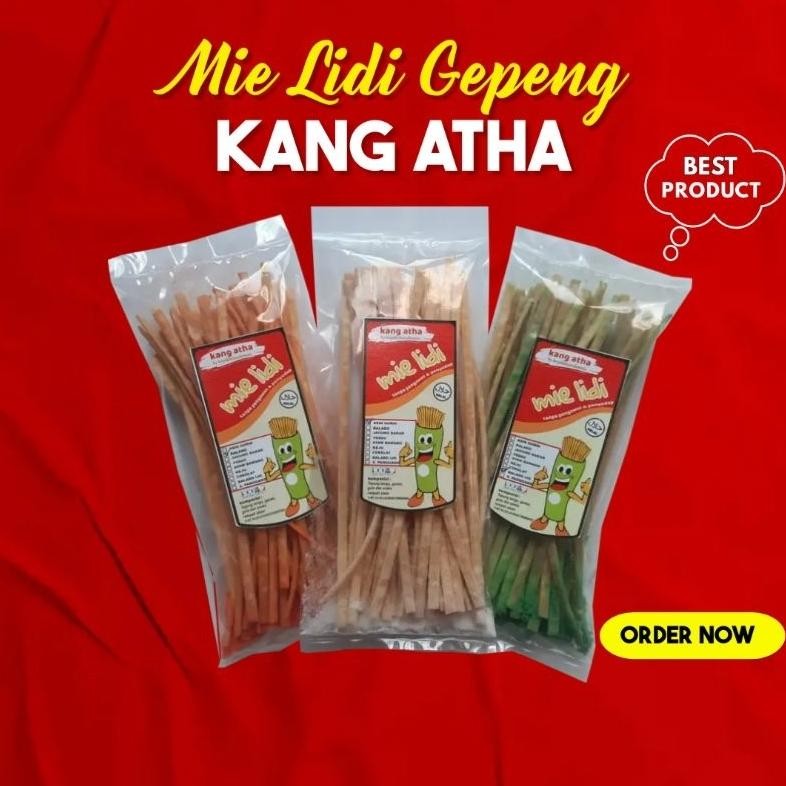 

MIE LIDI GEPENG 30GRAM KANG ATHA