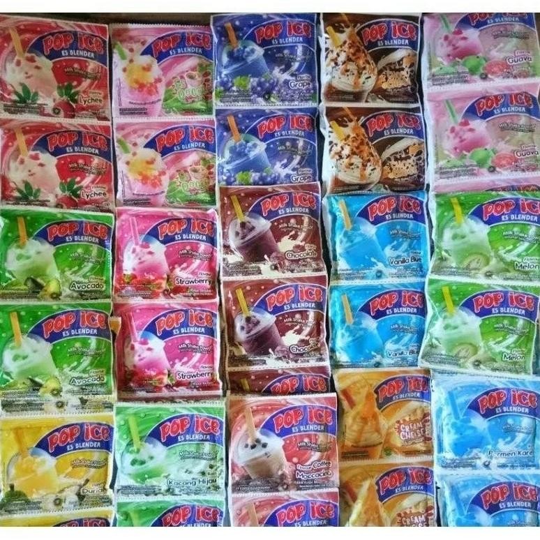 

Pop Ice All varian sachet, ECER