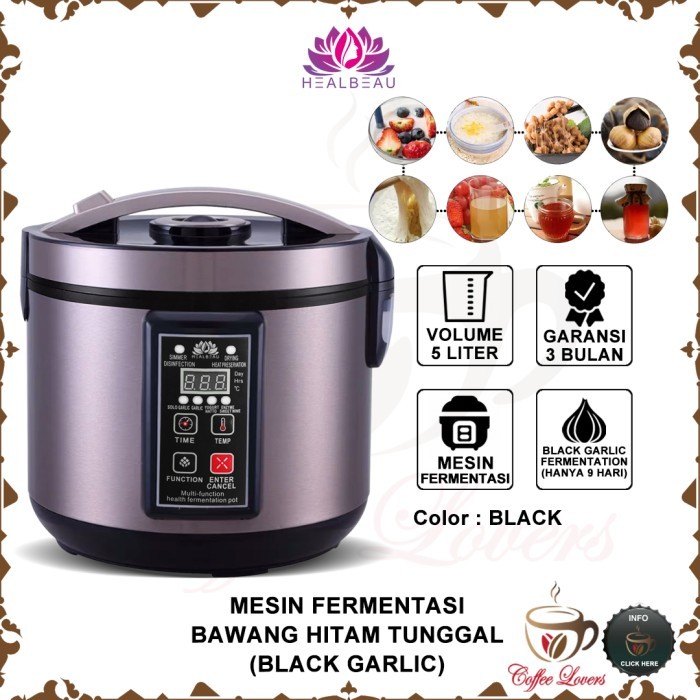 Black Garlic Fermenter Mesin Fermentasi Bawang Putih Hitam