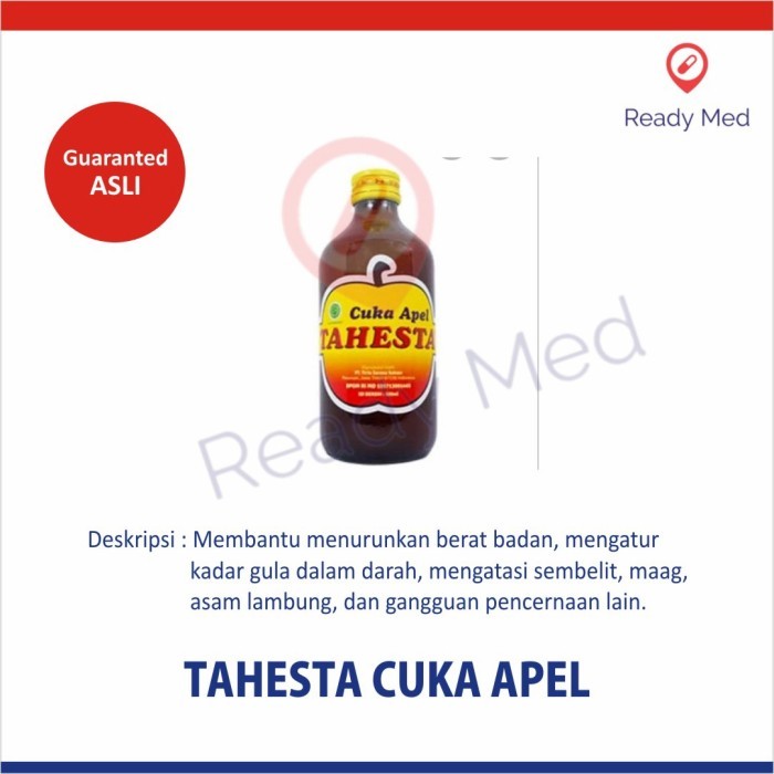 

MURAH CUKA APEL TAHESTA 300ML suplemen kesehatan