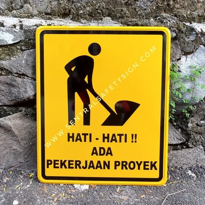 

Rambu Proyek 60x50cm