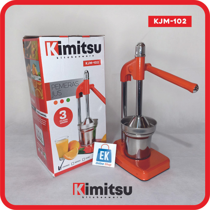 Alat Peras Jeruk Stainless KITSU KJM-102 Alat Peras Jeruk Manual Alat Peras Jeruk Besar Alat Peras