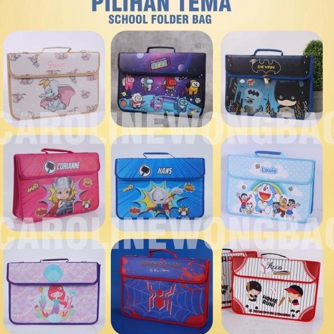 

BARANG TERLARIS TAS FOLDER DOKUMEN ANAK (PO)CUSTOM NAMA SCHOOL FOLDER