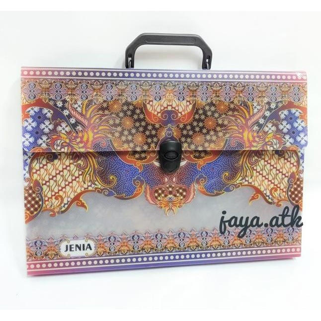 

MAP PLASTIK DOKUMEN FOLIO F4 TAS TENTENG MOTIF BATIK CARRY FILE MAP EXPANDING FILE TANPA SEKAT