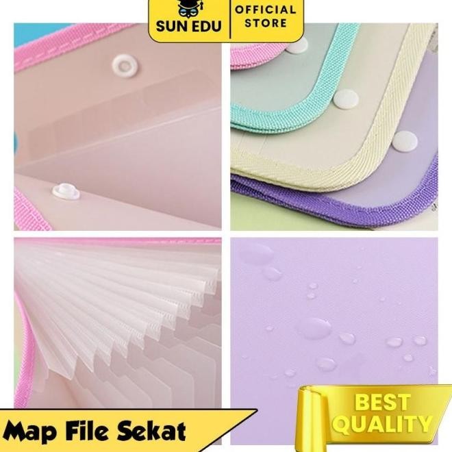 

A4 FILE FOLDER DOCUMENT ORGANIZER / TAS FILE HOLDER KERTAS A4 13 SEKAT / MAP TAS DOKUMEN FILE BAG