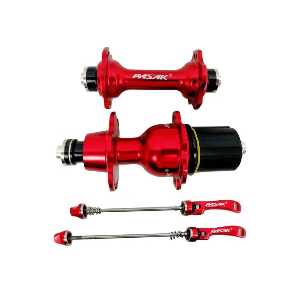 Pasak Road Bike Free Hub Sealed Bearing Depan 2 Belakang 4 V Brake 20h 24h O.L.D 100mm 130mm 700C Bi