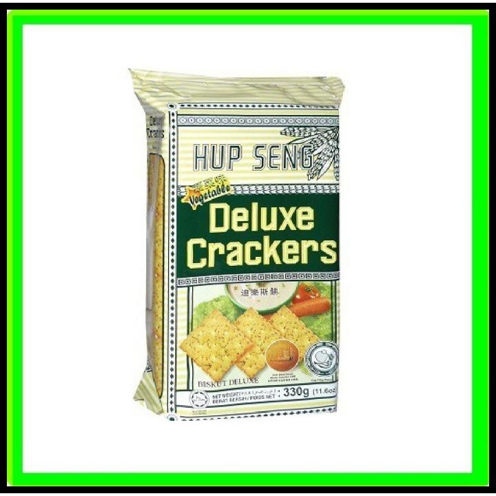 

Hup Seng Deluxe Crackers 330Gr Vegetable Biskuit Biscuit Sayuran 330Gr