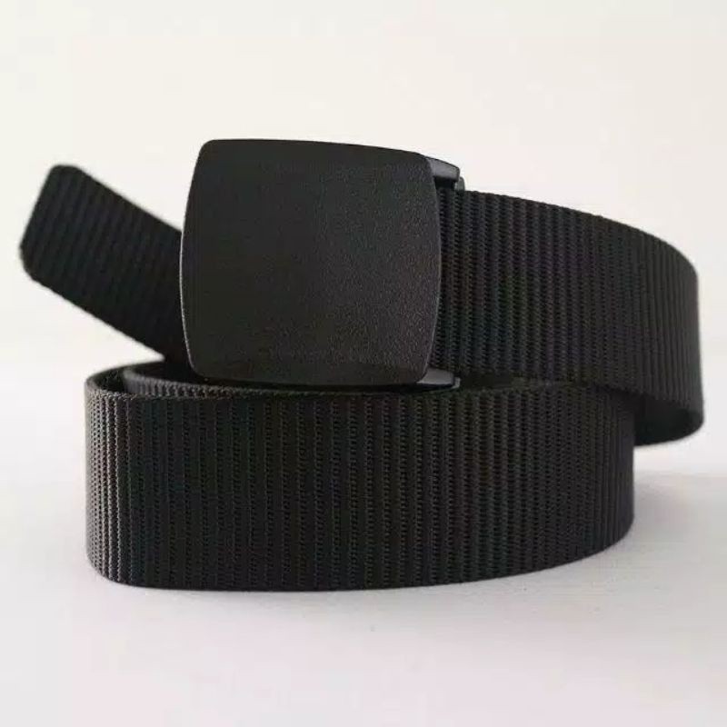 [SDW] pekanbaru/IKAT PINGGANG PRIA WANITA VARIAN WARNA TALI SABUK KATUN BANDARA GESPER BELT UNISEX C