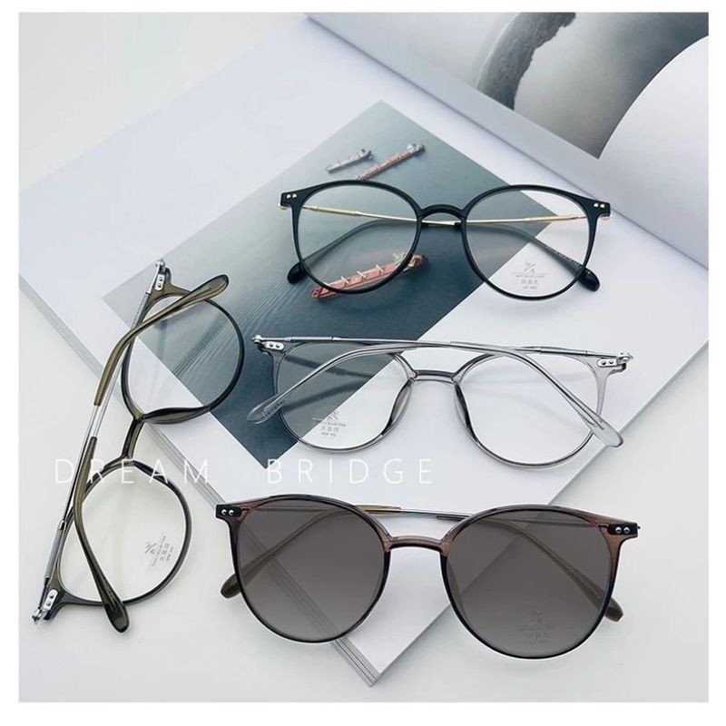 [SDW] pekanbaru/KACAMATA PRIA WANITA ANTI RADIASI VARIAN WARNA HITAM COKLAT ABU BENING TRANSPARAN BU