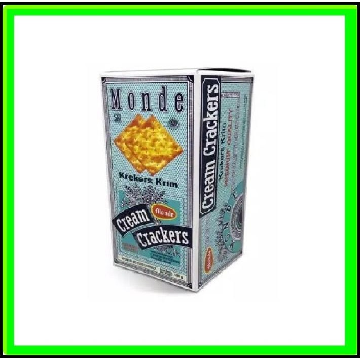 

Monde Cream Crackers 180 Gr - Biskuit Wafer Krekers Krim