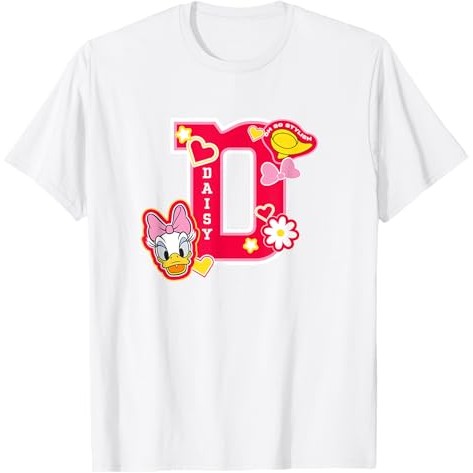 Lovers Baju Kaos Pria Distro Disney Daisy Duck Varsity Oh So Stylish mahasiswa 2024 new ins Trendy c