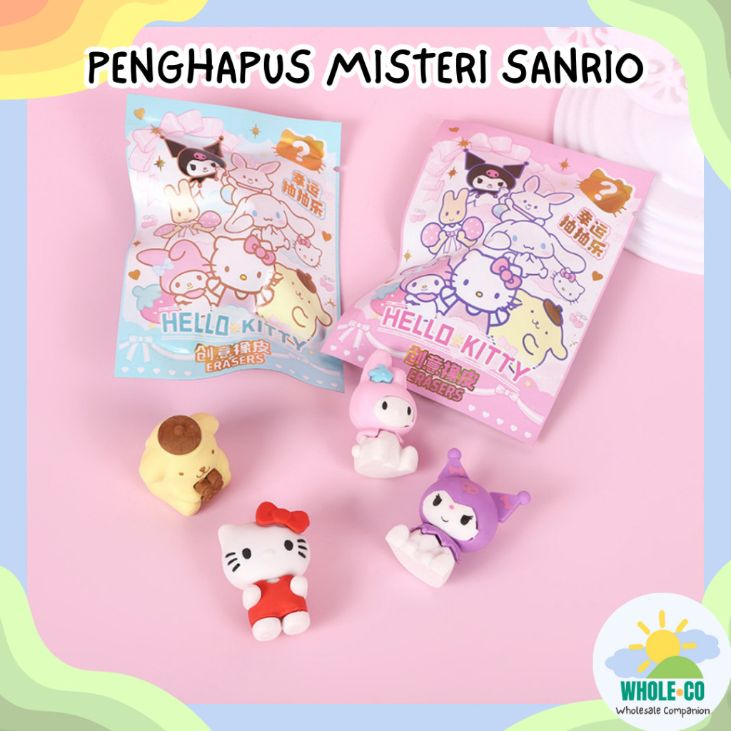 

Boneka Anak Penghapus Misteri Paket Sanrio Premium Karakter Melody Kuromi Lucu Unik Imut Termurah