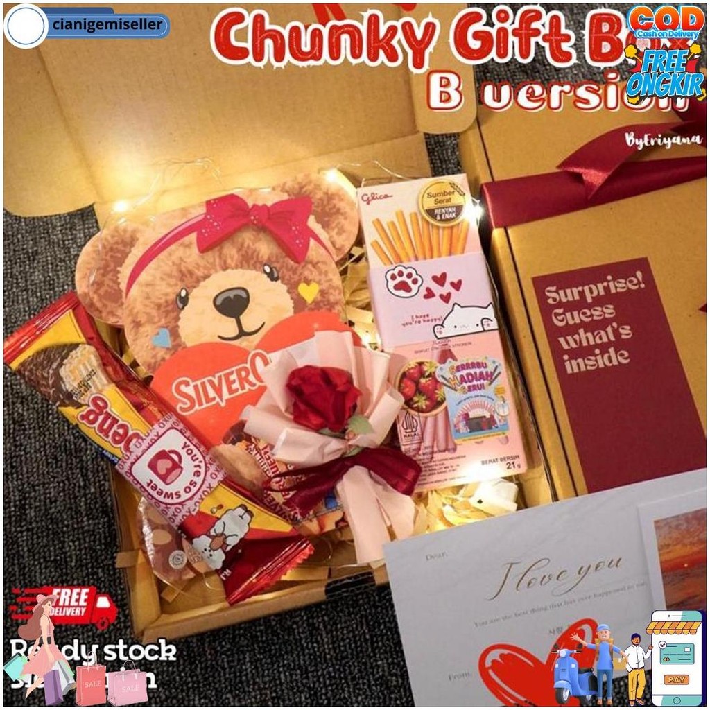 

Hampers Snack Box Cokelat Kado Ulang Tahun Valentine Hadiah Pacar Gift Box Buket Murah Hadiah Wisuda Sempro Anniversary Hari Guru Cewek Cowok D Best Seller
