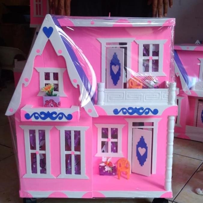 rumah boneka barbie besar