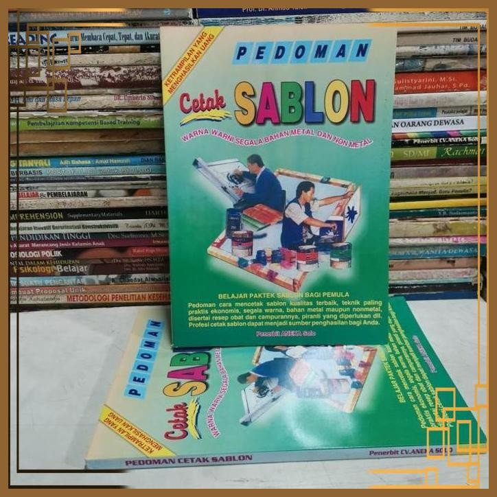 

[ADG] Pedoman cetak sablon Warna warni segala bahan metal dan non metal