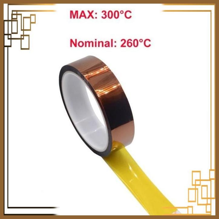 

[HST] SOLASI SELOTIP LAKBAN ISOLASI ANTI PANAS KAPTON HEAT RESISTANT TAPE