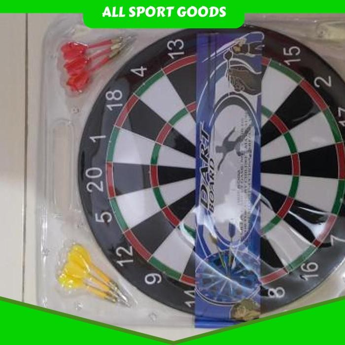 PAPAN DART GAME 17INCH / DART GAME / PAPAN DART TERMURAH ALL SPORT GOODS 