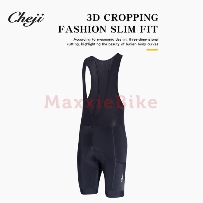 CHEJI Celana Sepeda Pria Pendek BIB PRO CJ-Carson BIB SHORT MEN Pocket