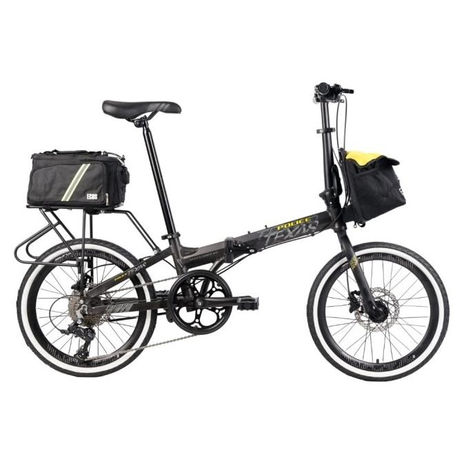 Sepeda Lipat 20 Police Texas New Bike To work