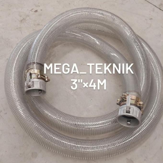 Selang Bongkar BBM 3"4m Set Camelock