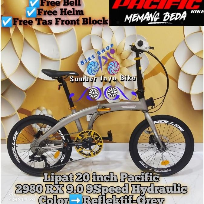Sepeda Lipat 20 Inch Pacific 2980 rx 9.0 Hydraulic