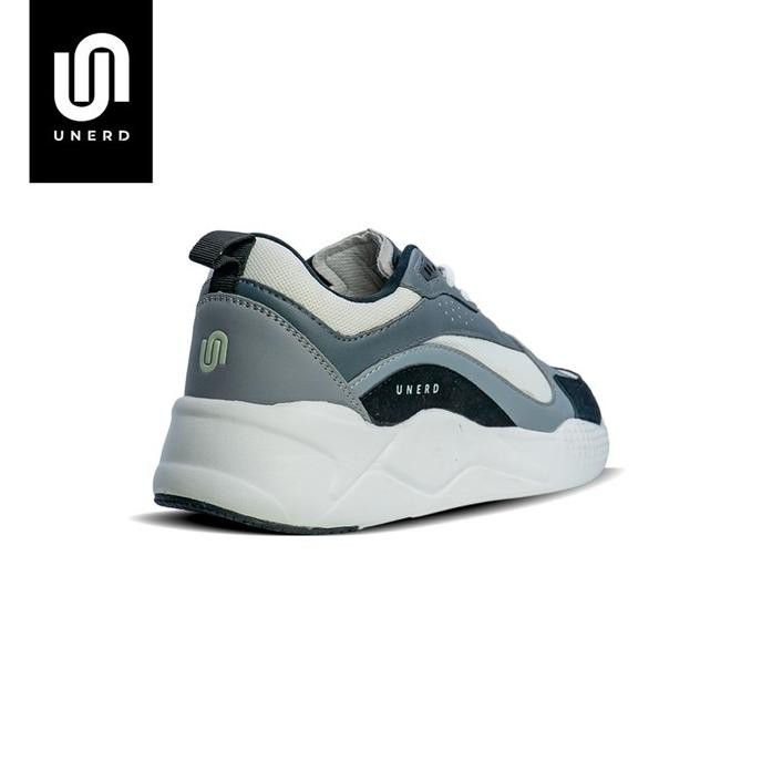 UNERD | Yukkuri Iron Grey | Sepatu Sneakers Casual Pria Wanita