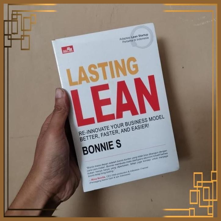 

[ADG] Buku Lasting lean Adaptasi lean startup pertama di Indonesia ORIGINAL