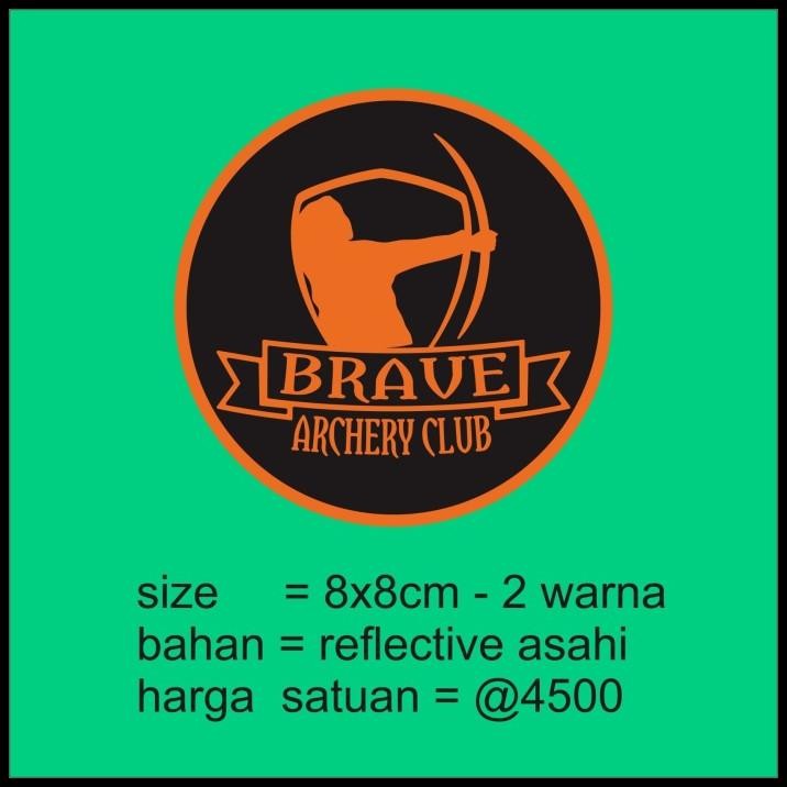 

BEST DEAL STIKER CUSTOM KOE - BRAVE LOGO !!!!
