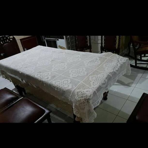 Rile Taplak Meja Rajutan P.Panjang Khas Padang