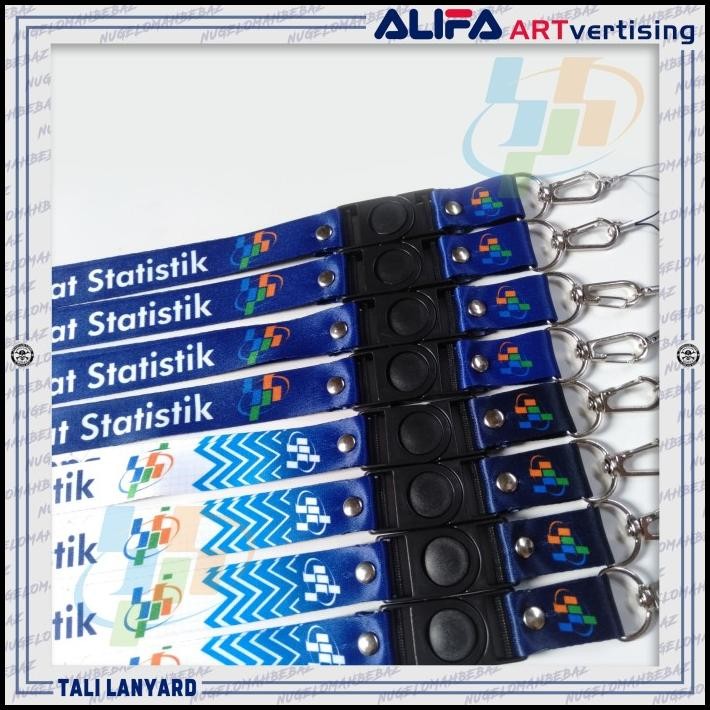 

BEST DEAL TALI LANYARD GANTUNGAN ID CARD/HP/KUNCI/DLL. BADAN PUSAT STATISTIK/BPS !!!!!!