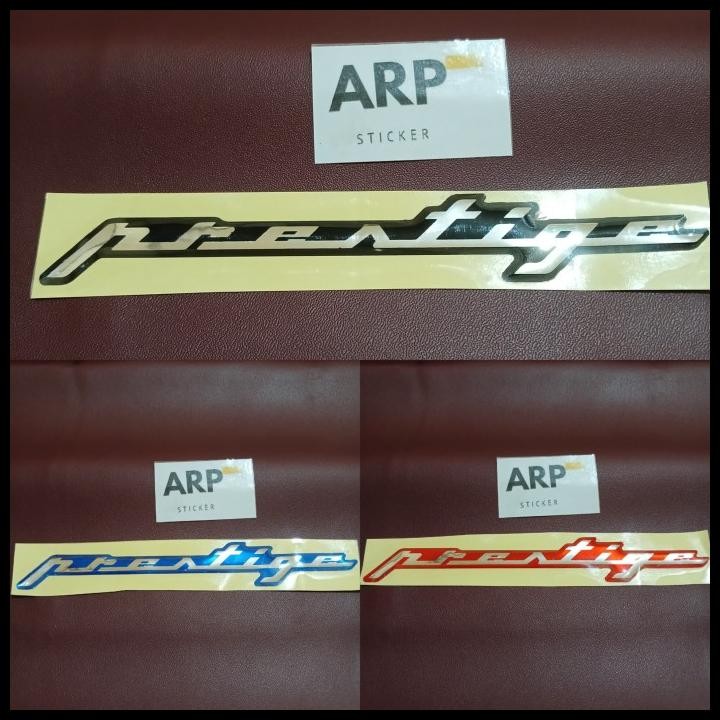 

TERBARU STICKER STIKER EMBLEM PRESTIGE PANJANG TIMBUL !!!