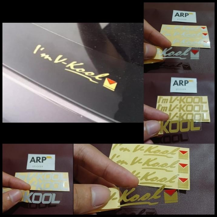 

DISKON STICKER STIKER IM V-KOOL AM V-KOOL CUTTING