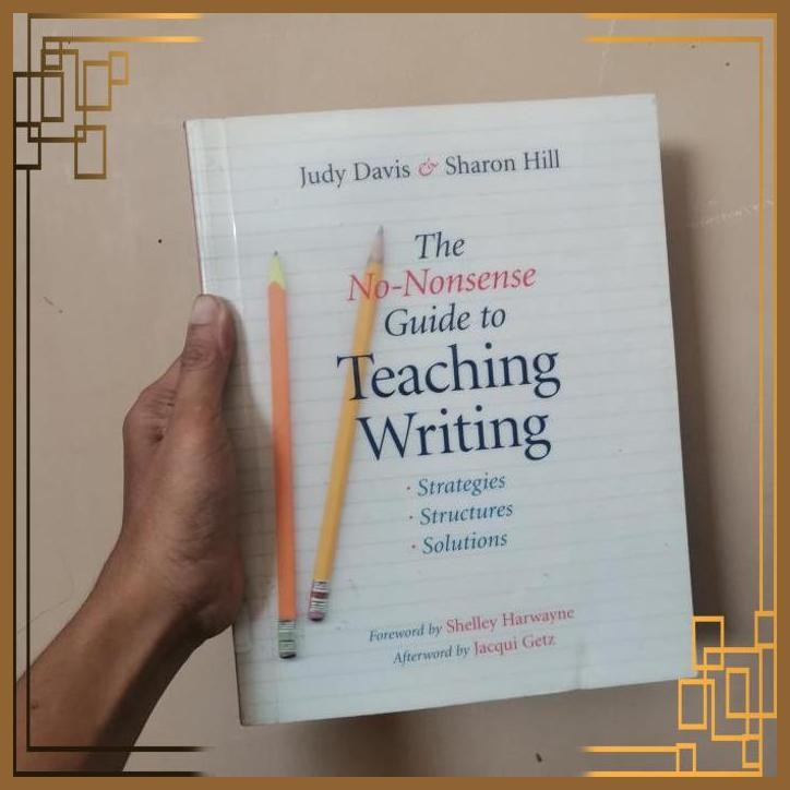 

[ADG] Buku Import The no nonsense guide to teaching writing