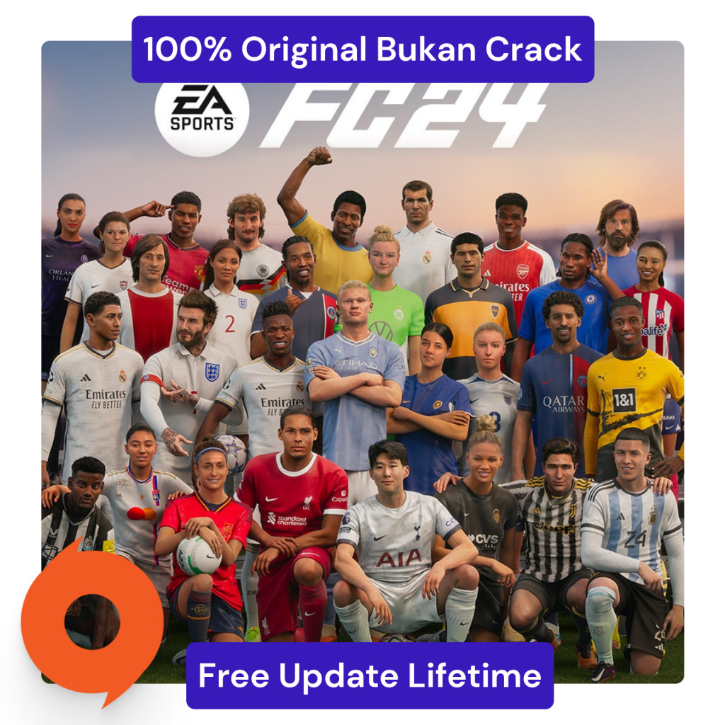 FIFA 24 FC24 MURAH ORIGIN LANGSUNG LOGIN TANPA NABRAK GAME PC LAPTOP ORIGINAL