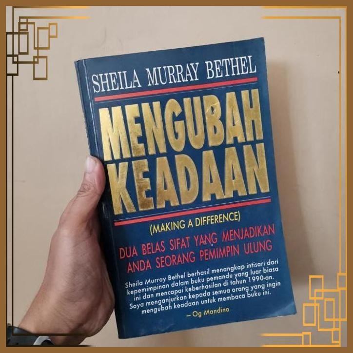 

[ADG] ORIGINAL Mengubah keadaan Making a difference Sheila Murray bethel
