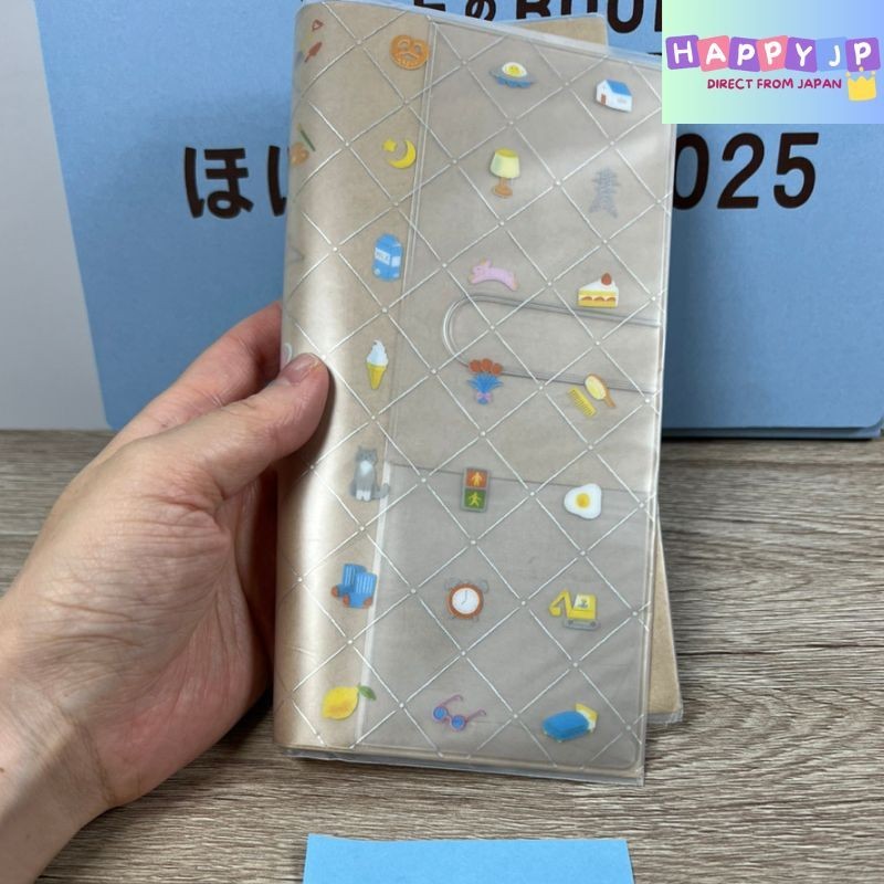 

Hobonichi Techo Kaga-ya Kanoko/Sampul Bening untuk Aksesori Perencana Ukuran Minggu Kehidupan Biasa |rw1siONI|