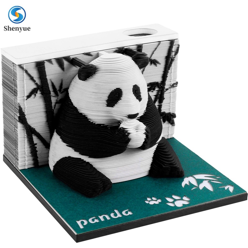 

Kalender Mingguan Meja 3D Memo Pad Panda Kreatif Buku Catatan Seni 3D yang Dapat Disobek DIY Kalender Mingguan 3D 2024 Seni Ukiran Kertas untuk Rumah Kantor SHOPSBC7983 |EAxgzL3e|