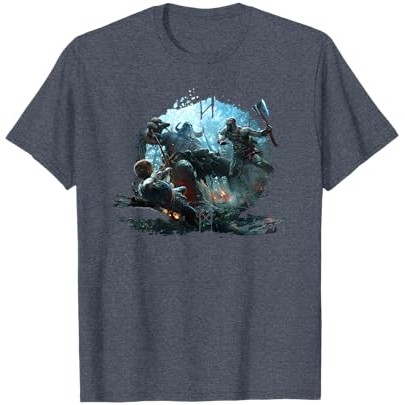 God of War Troll Hunters T-Shirt |xuNbzcyH|