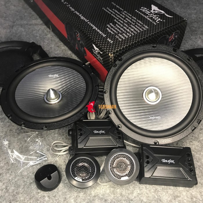 Jual Tensfox Ten 652N 6.5" 2 Way Component Set Speaker 380W