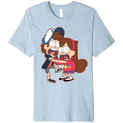 Kaos Premium Dipper dan Mabel Pines Gravity Falls Disney |KtqcXdj6|