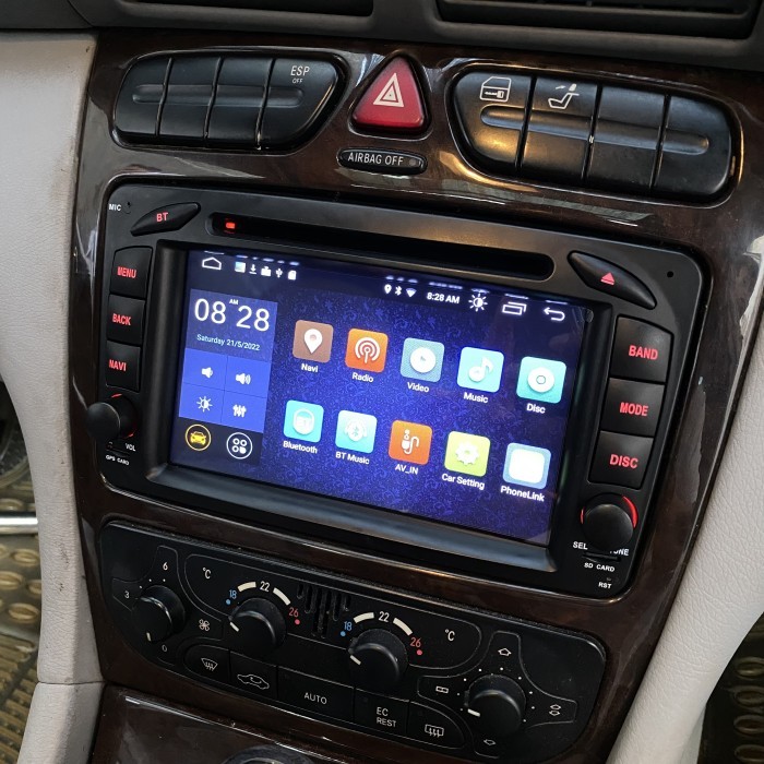 Android Head Unit W203 2001-2004