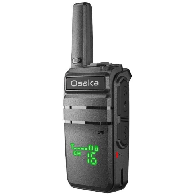 HT OSAKA A1  MINI / WALKIE TALKIE jarak jauh anti air garansi