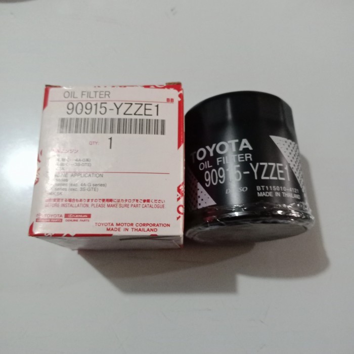 TERBARU - 90915-YZZE1 OIL FILTER (asli original)