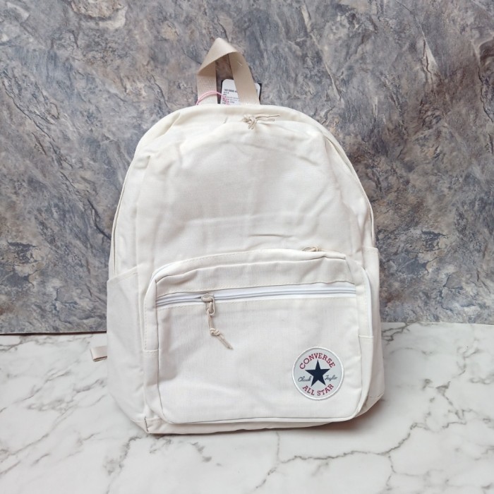 Ori Tas Ransel Converse All Star Original White Backpack