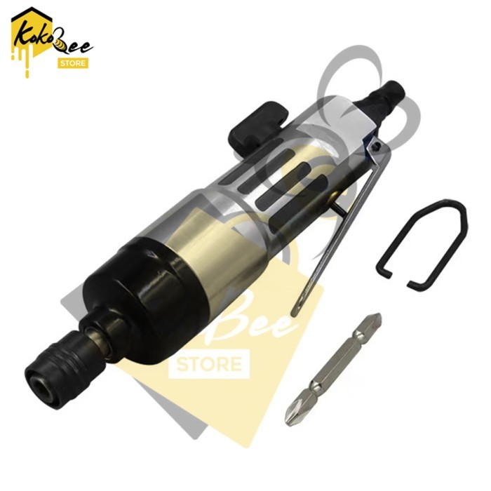 Grosir Air Screwdriver Obeng Angin Air Impact Screwdriver 1/4" Body Besar H6