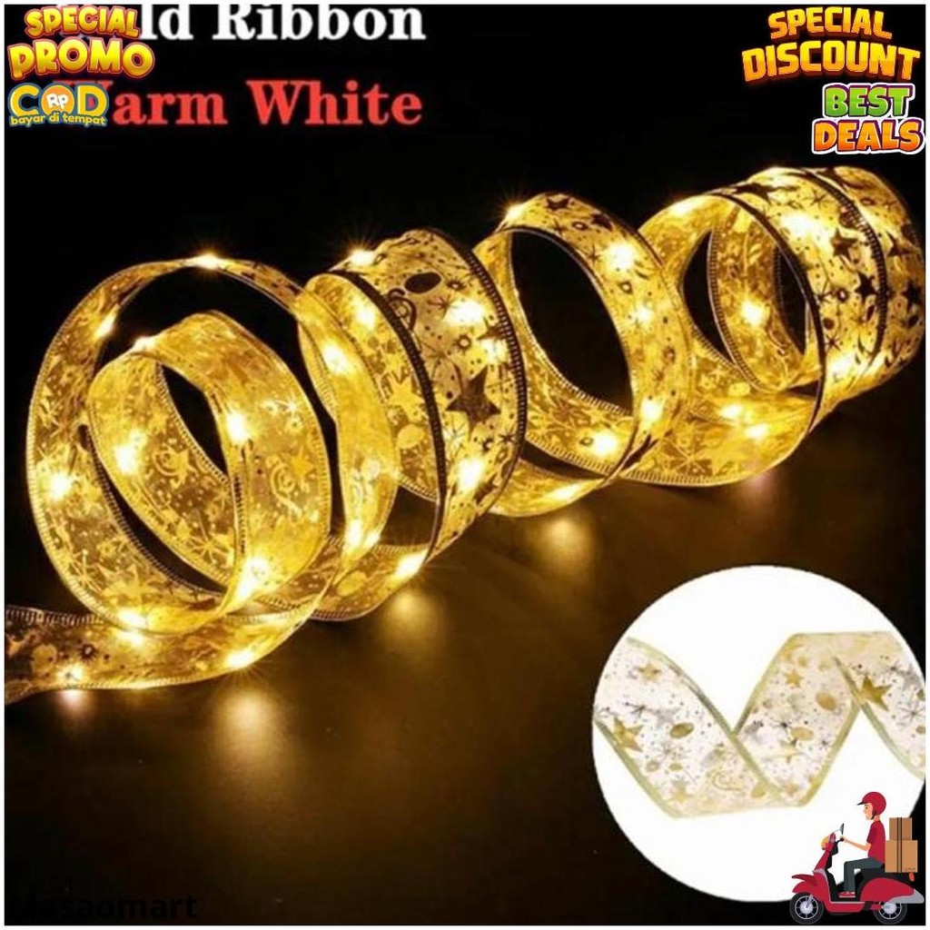 

Pita Led / Dekorasi Hiasan Pohon Natal / Pita Kawat Led 5 Meter - Silver Ww D Promo 10.10